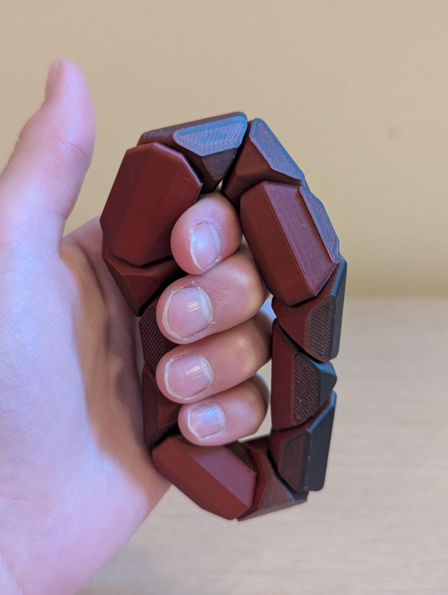 Modulær Fidget Kubestav – Taktile Anti-Stress Lekeklosser - pla matte - Bilde 4