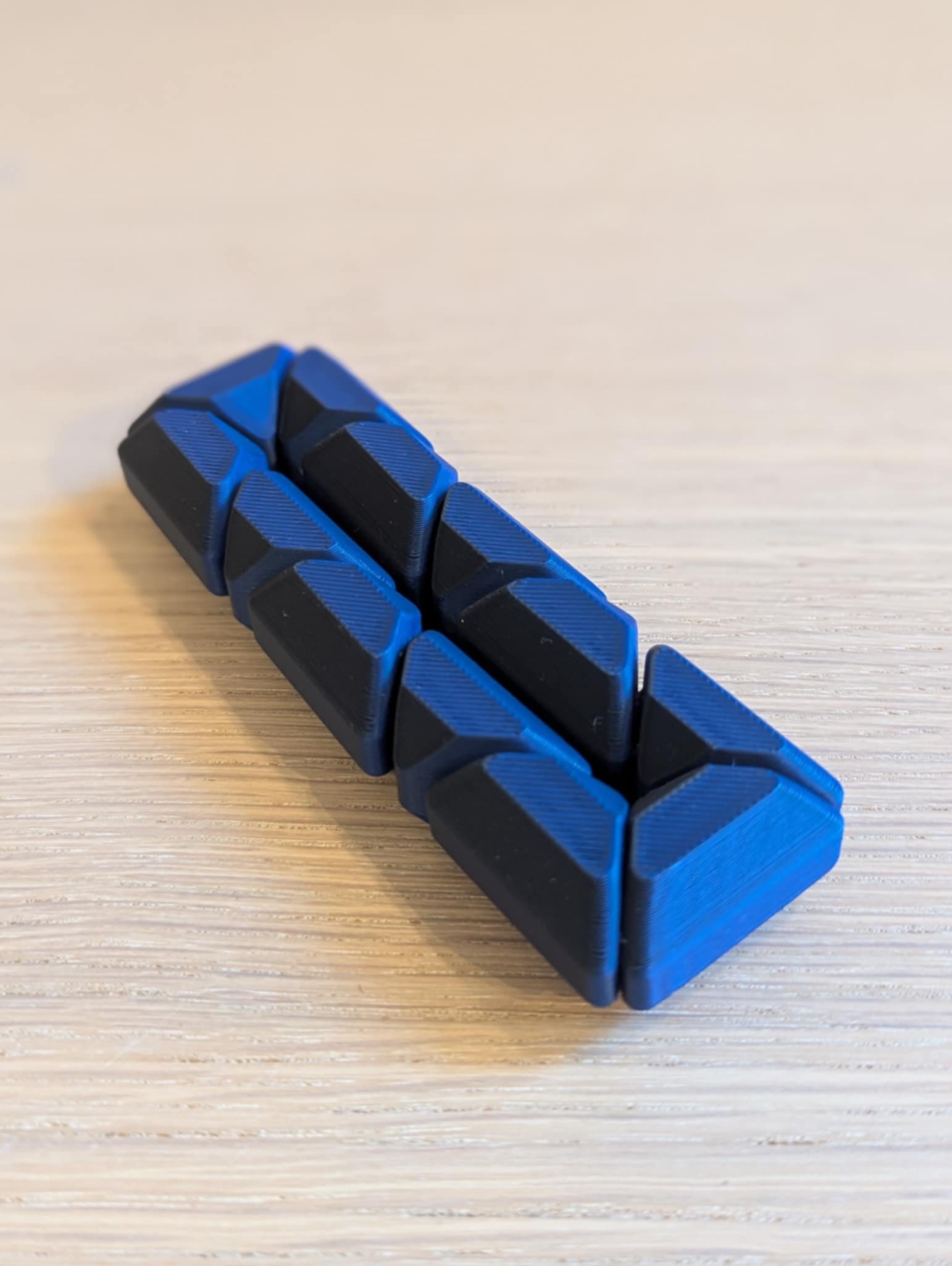 Modulær Fidget Kubestav – Taktile Anti-Stress Lekeklosser - pla matte - Bilde 3