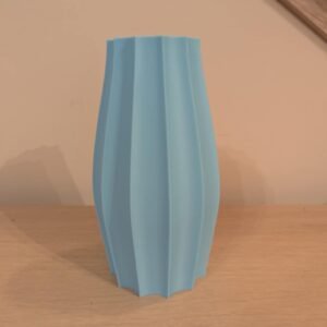 Lyseblå Vase i PLA Matte