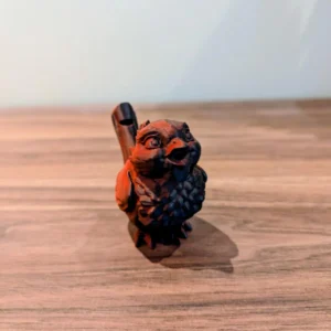 fuglefløyte – Rød & Svart PLA Matte