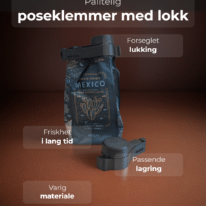 poseklemmer med lokk