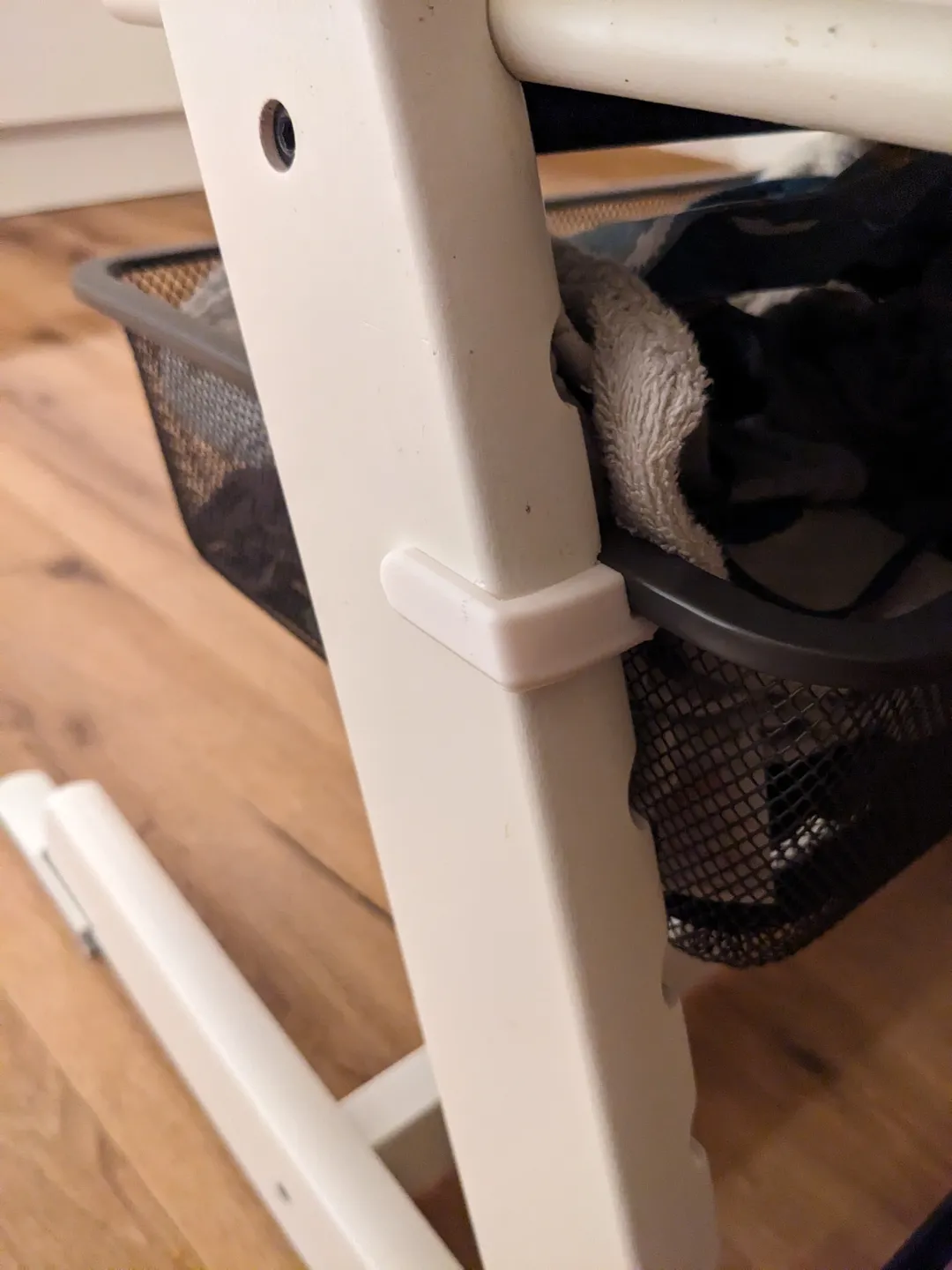 IKEA Trofast adapter for Stokke Tripp Trapp stol (til metallkurv)
