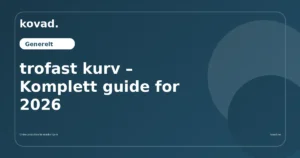 trofast kurv – Komplett guide for 2026